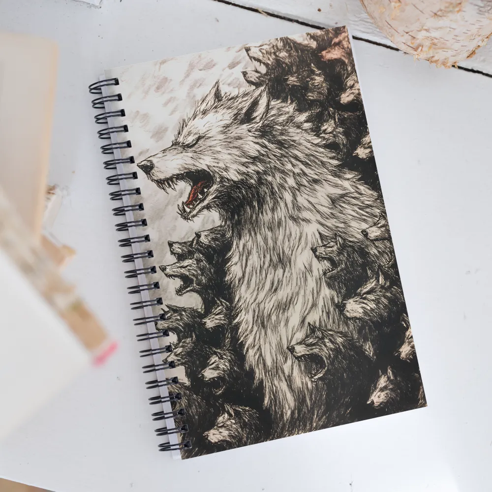 The Pack's Fury | Spiral Notebook