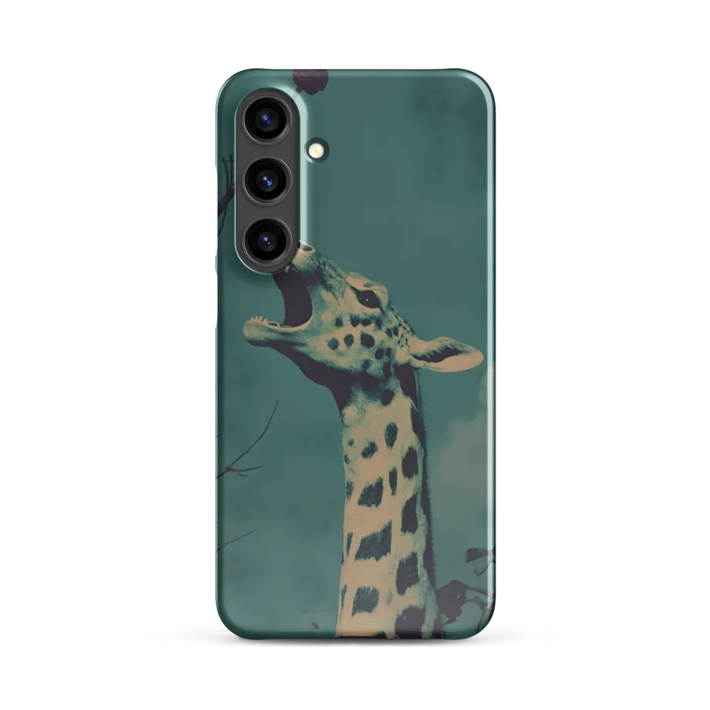 Whispers of the Tall: A Surreal Giraffe Encounter
