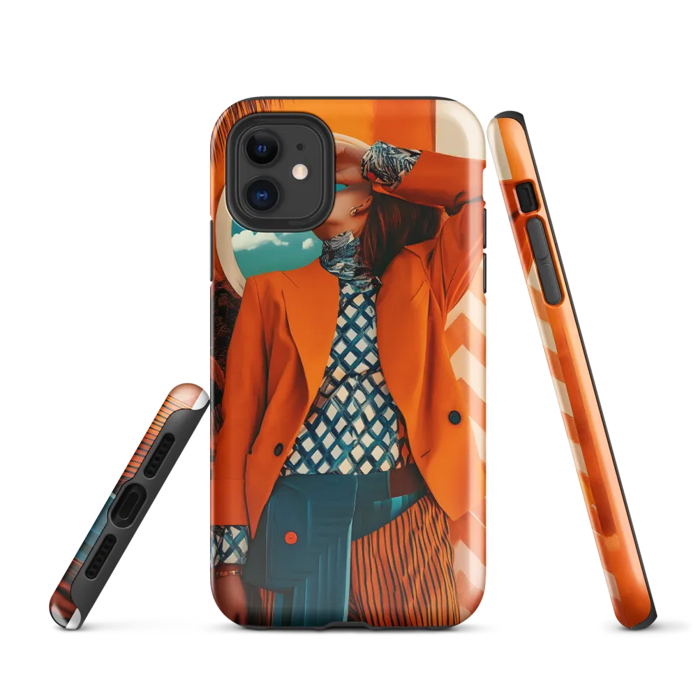 Vibrant Interplay: A Fusion of Fashion and Nature
