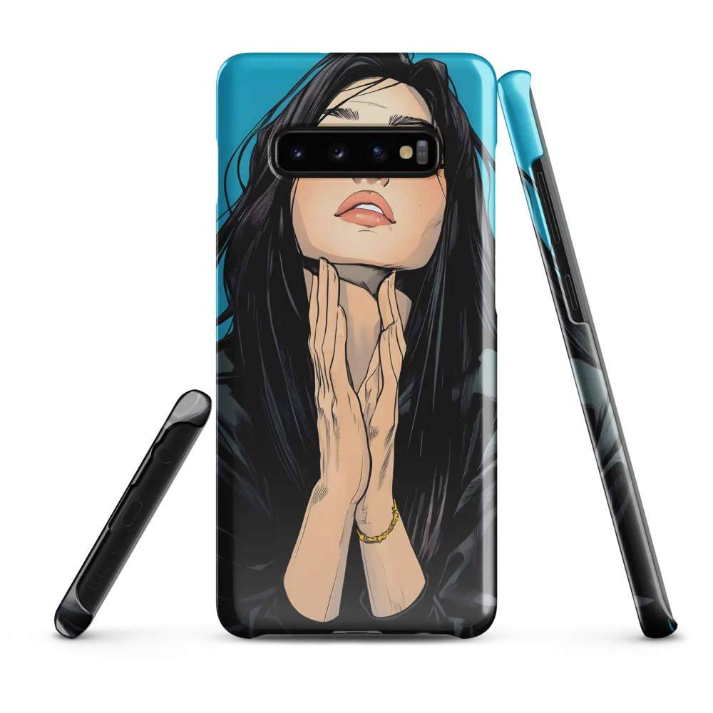 Emotive Reflection | Phone Case |  S10 Plus | Snap Case | Glossy