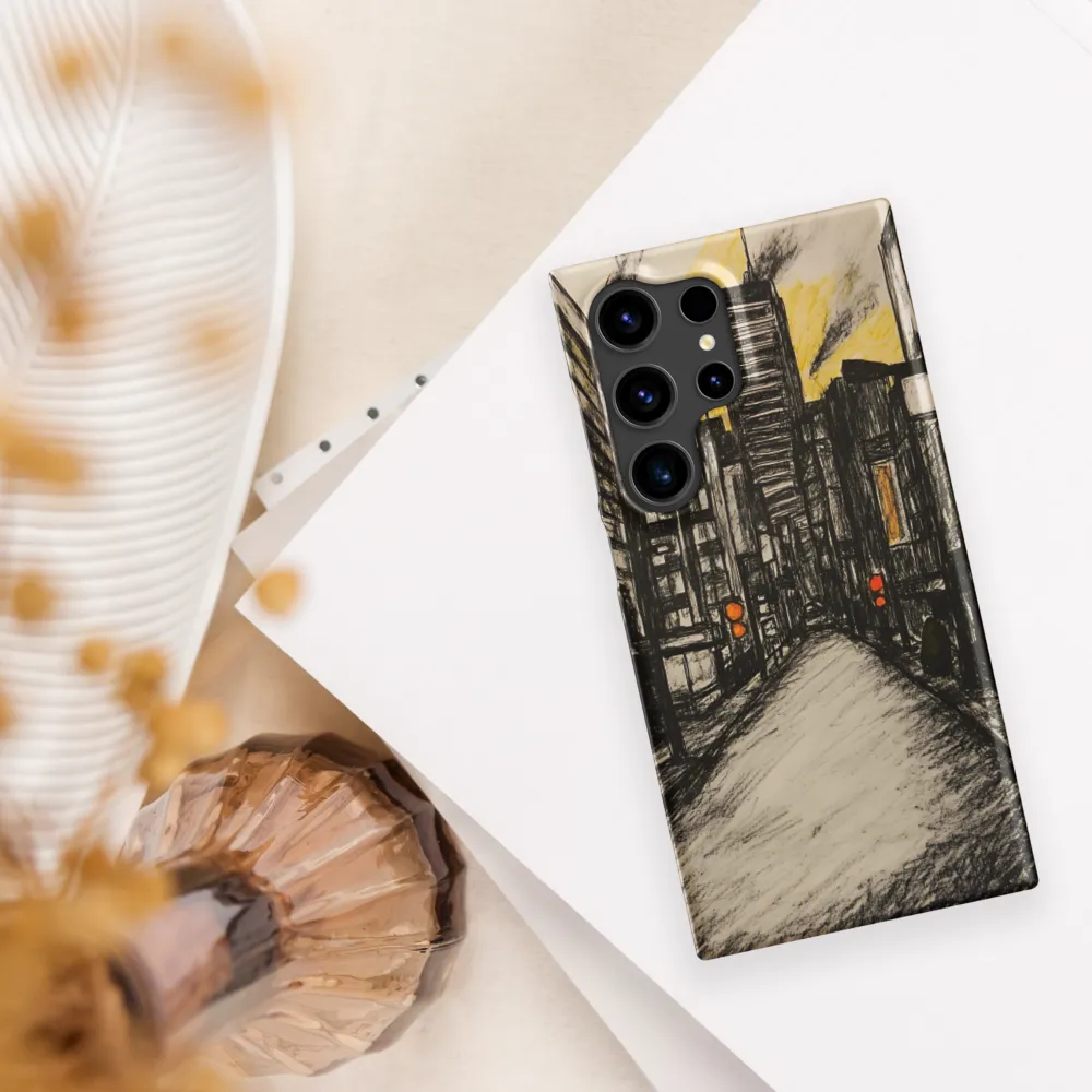 Cityscape of Solitude | Phone Case |  S24 Ultra | Snap Case | Matte