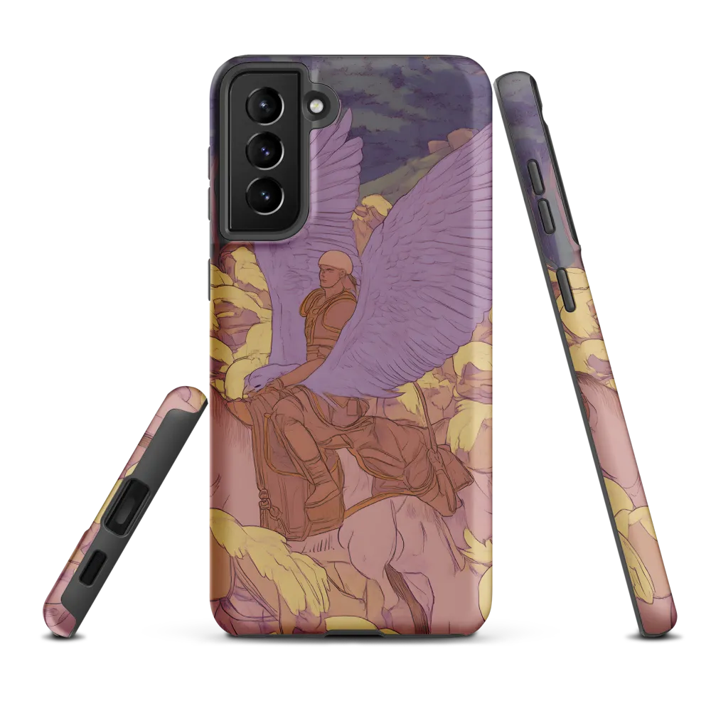 The Winged Guardian | Phone Case |  S21 Plus | Tough Case | Matte
