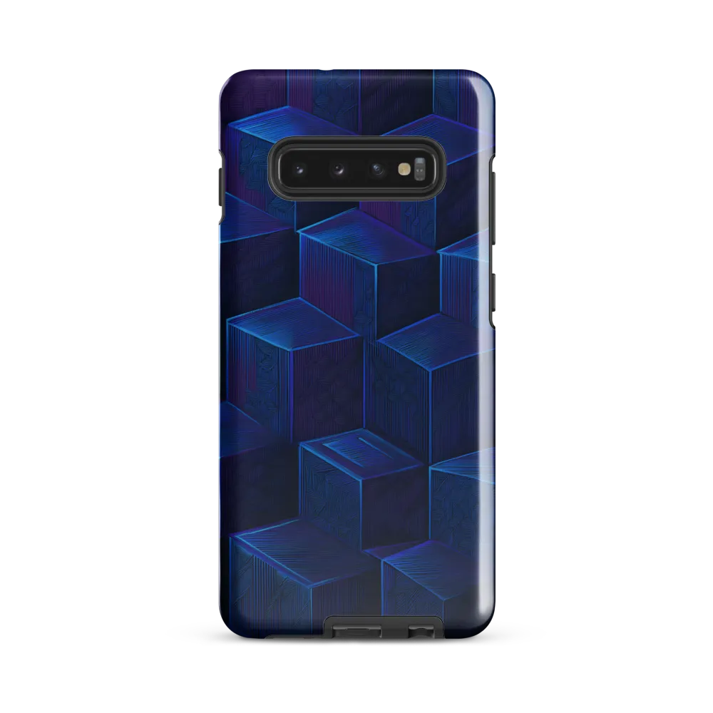 Cubist Illusions | Phone Case |  S10 Plus | Tough Case | Glossy