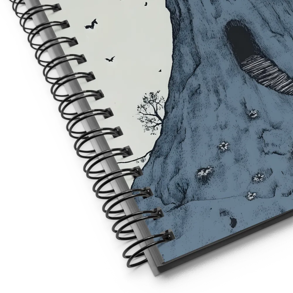 The Enigmatic Ascent | Spiral Notebook