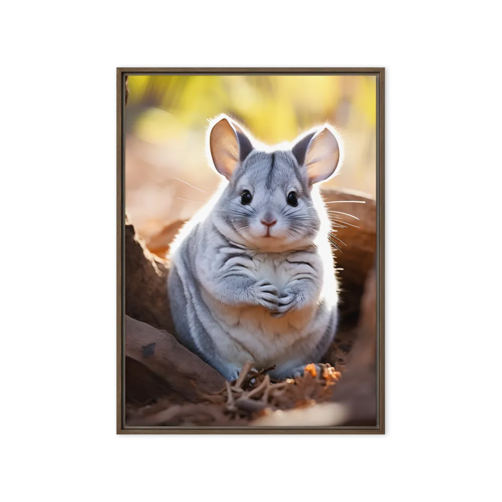 Gentle Whispers of Nature: The Chinchilla
