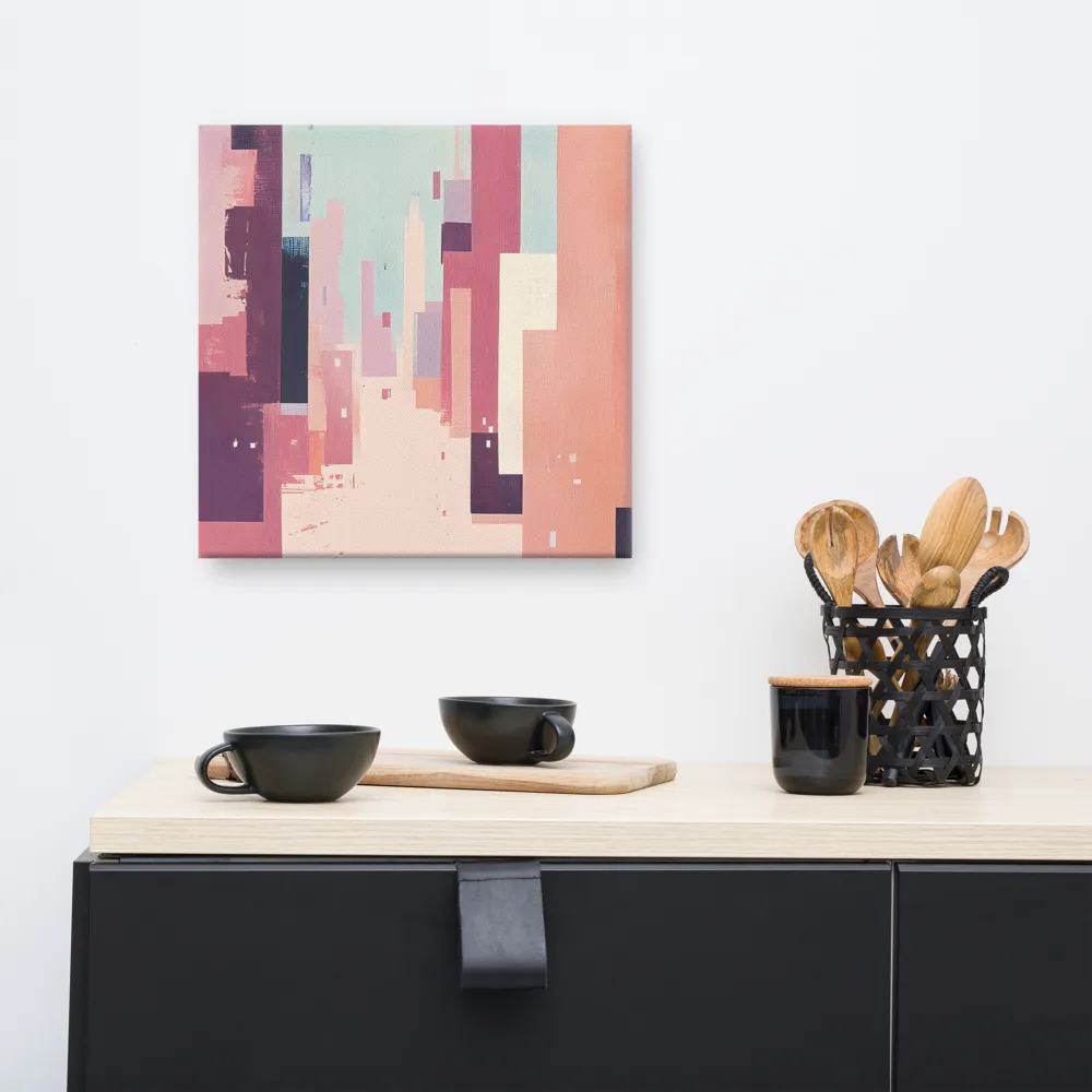Tranquil Cityscape | Canvas | 16″×16″