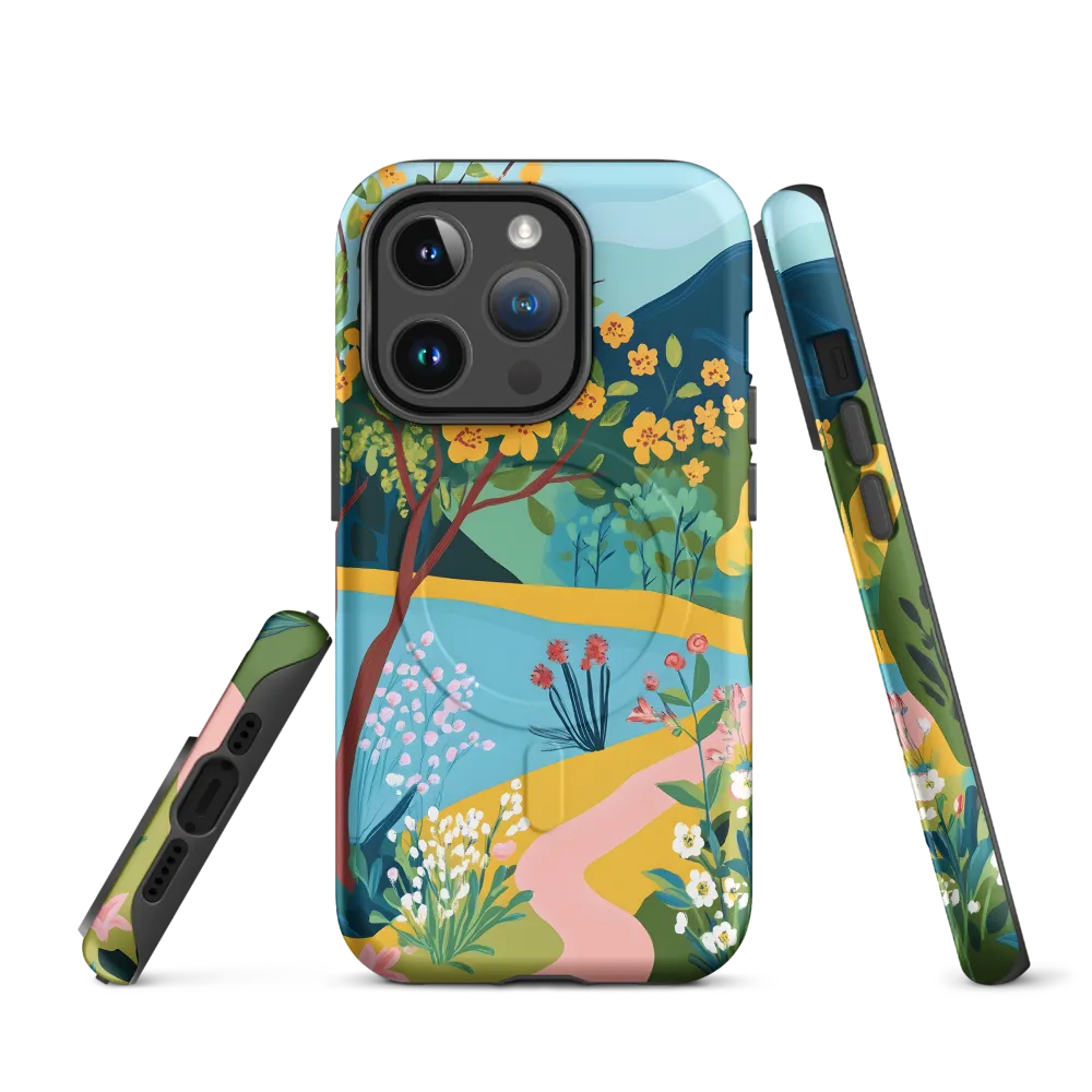 Blossoms by the Tranquil Waters