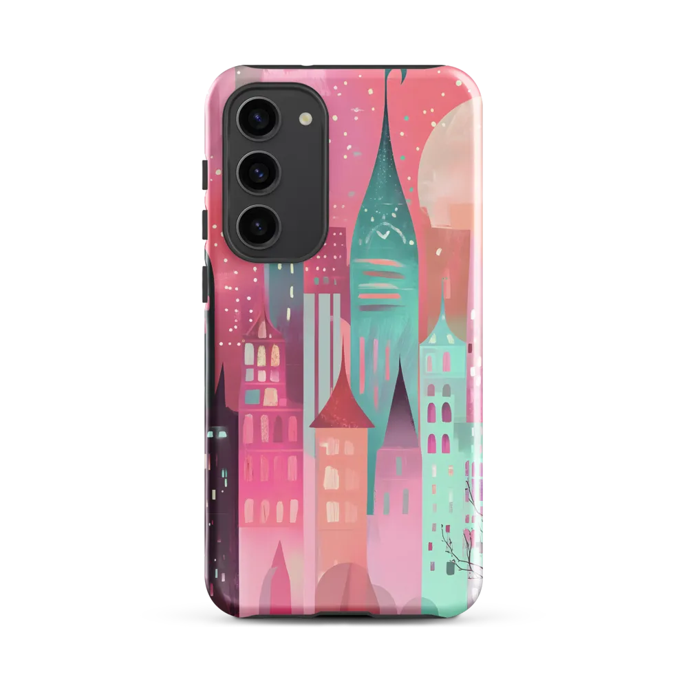 Whimsical City at Dusk