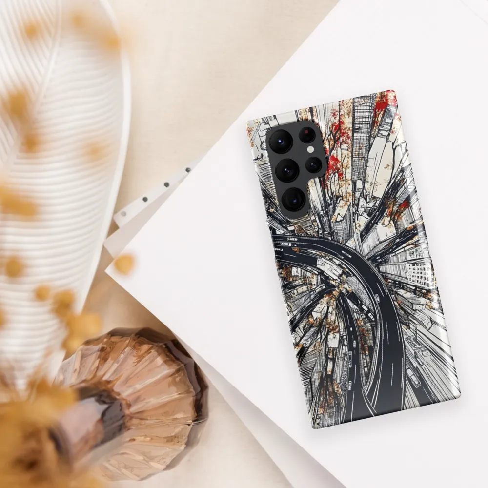 Urban Symphony: Aerial View of Life