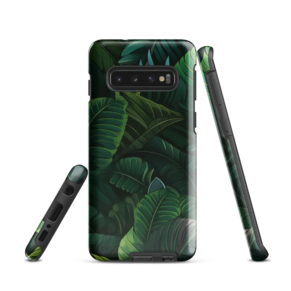 Lush Canopy: A Tropical Foliage Study