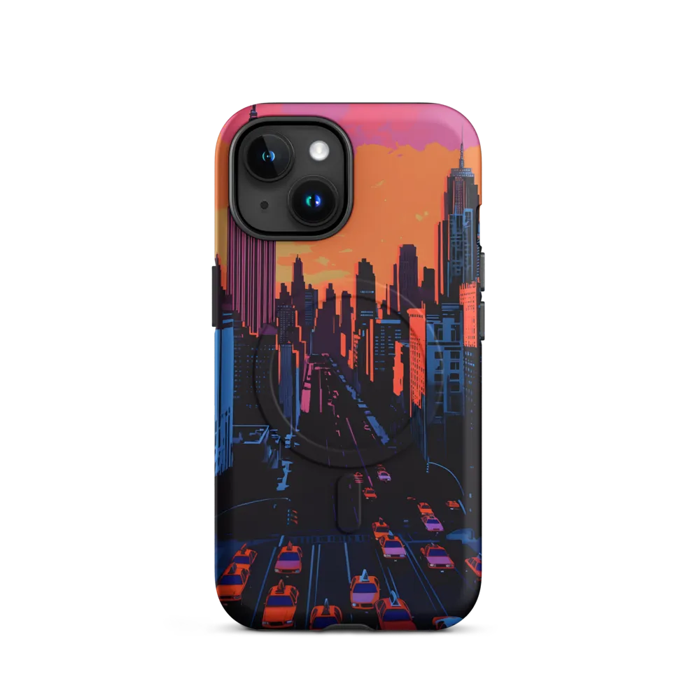 Sunset Over Skyscrapers