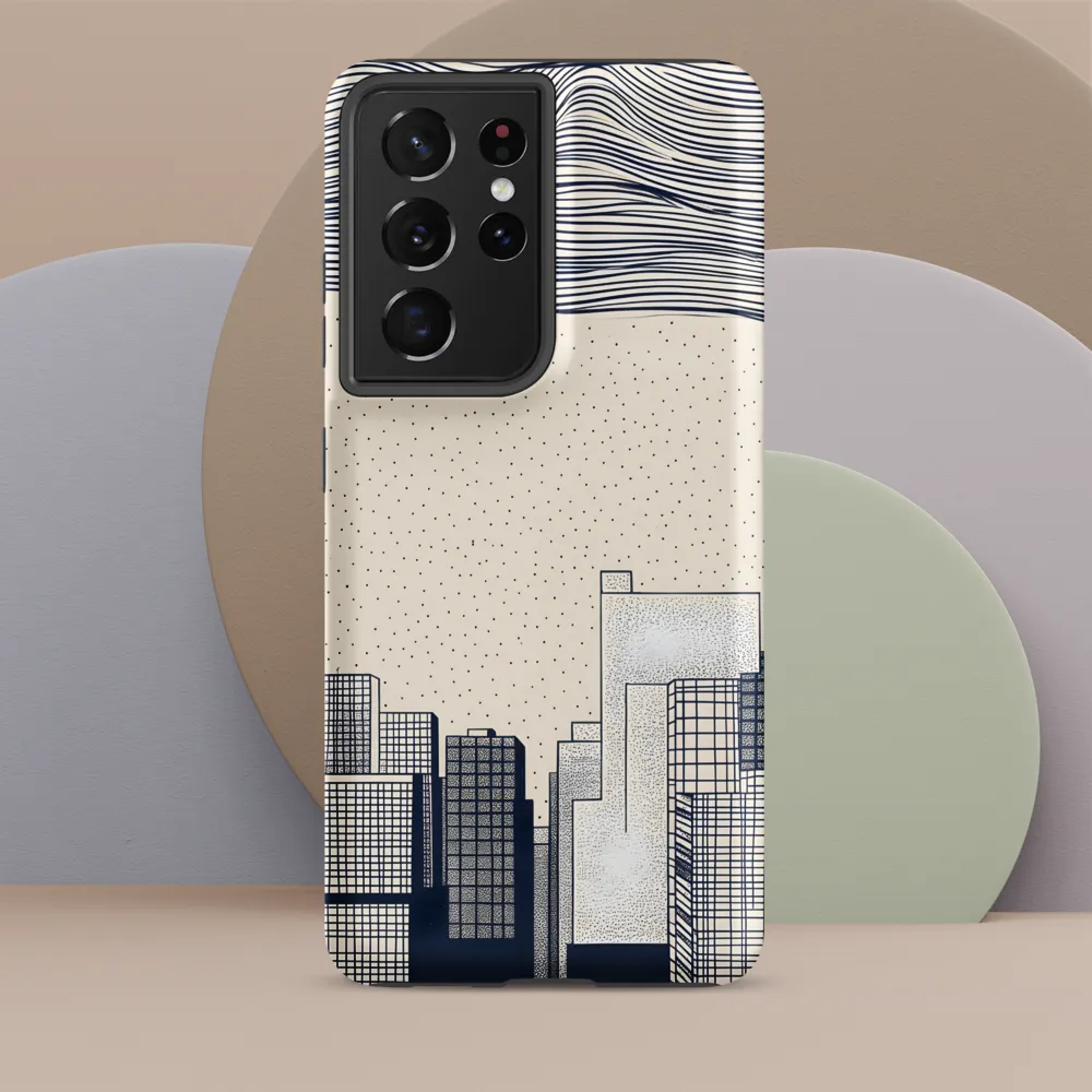Urban Patterns: A Minimalist Skyline