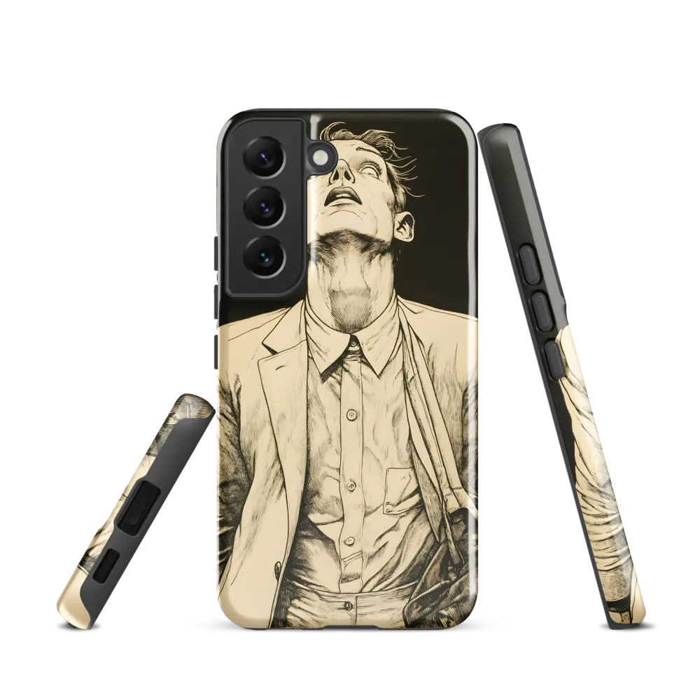 Desperate Gaze | Phone Case |  S22 | Tough Case | Glossy