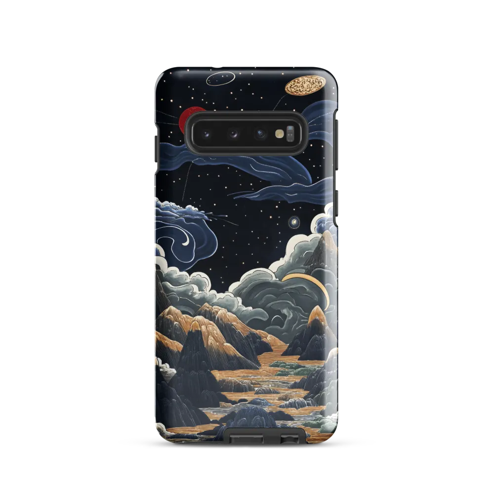 Celestial Harmony: Peaks and Planets