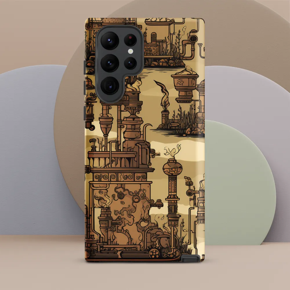Whimsical Industrial Landscape