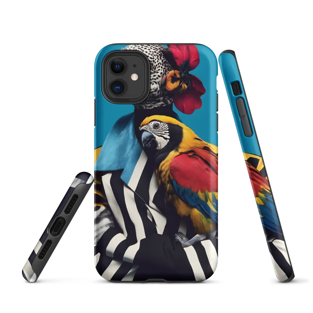 Vibrant Fusion of Flora and Fauna