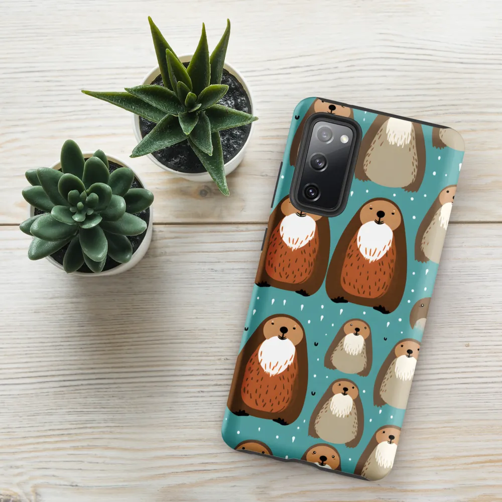 Whimsical Otter Pattern