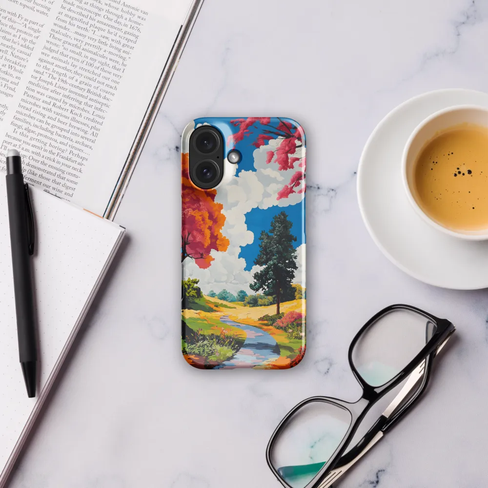 Vibrant Serenity | Phone Case |  16 | Snap Case | Glossy