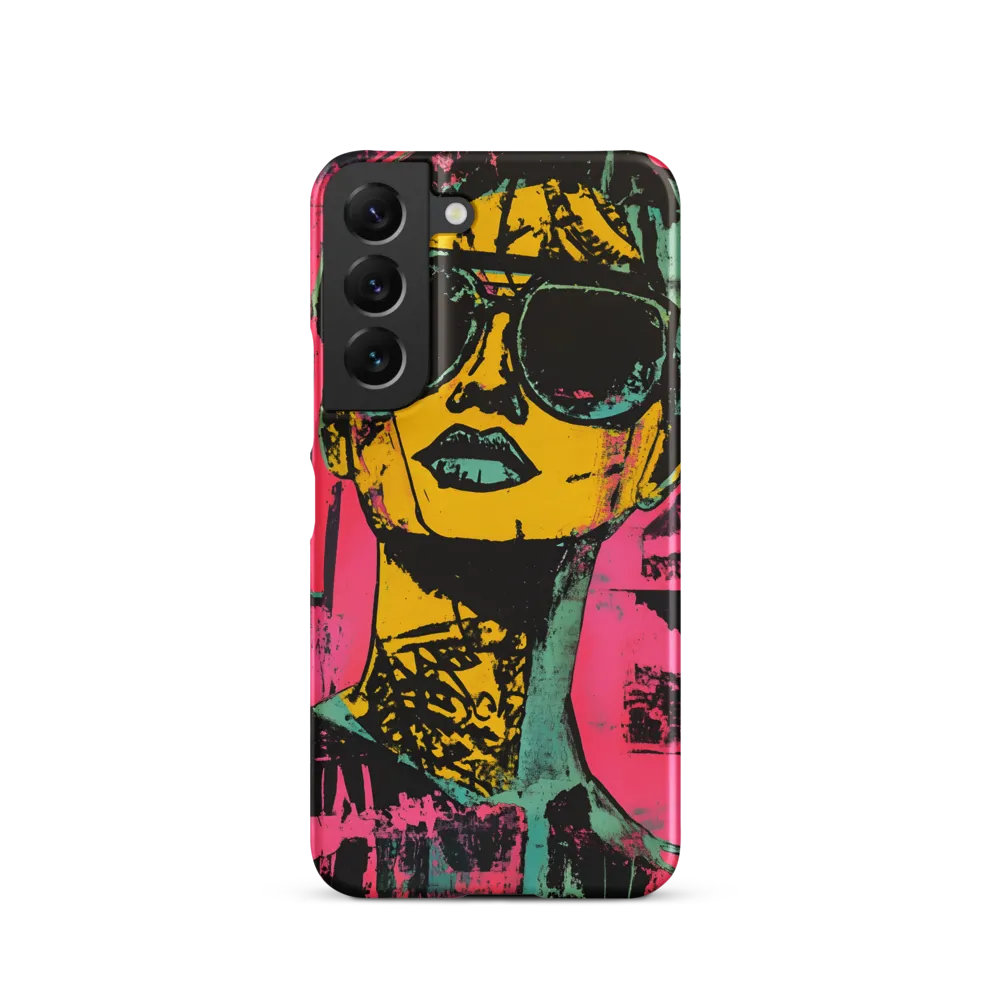 Confident Portrait in Neon Colors
