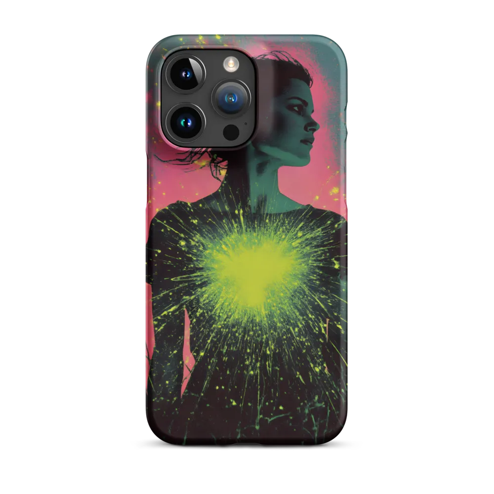 Cosmic Heart: A Surreal Portrait of Strength