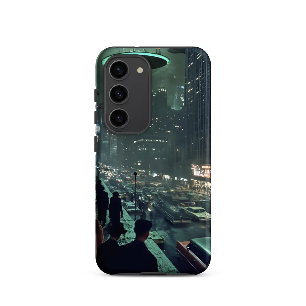 Mysterious Encounters in a Neon City