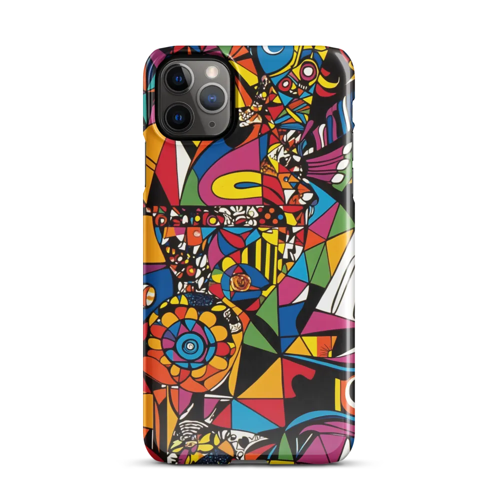 Geometric Dreams in Vivid Colors | Phone Case |  11 Pro Max | Snap Case | Glossy