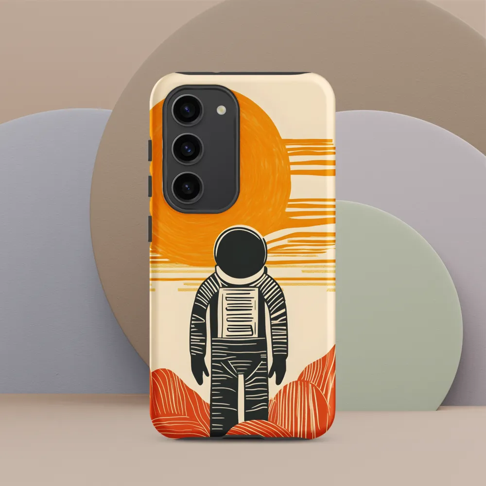 Contemplation on a Distant World | Phone Case |  S23 | Tough Case | Matte