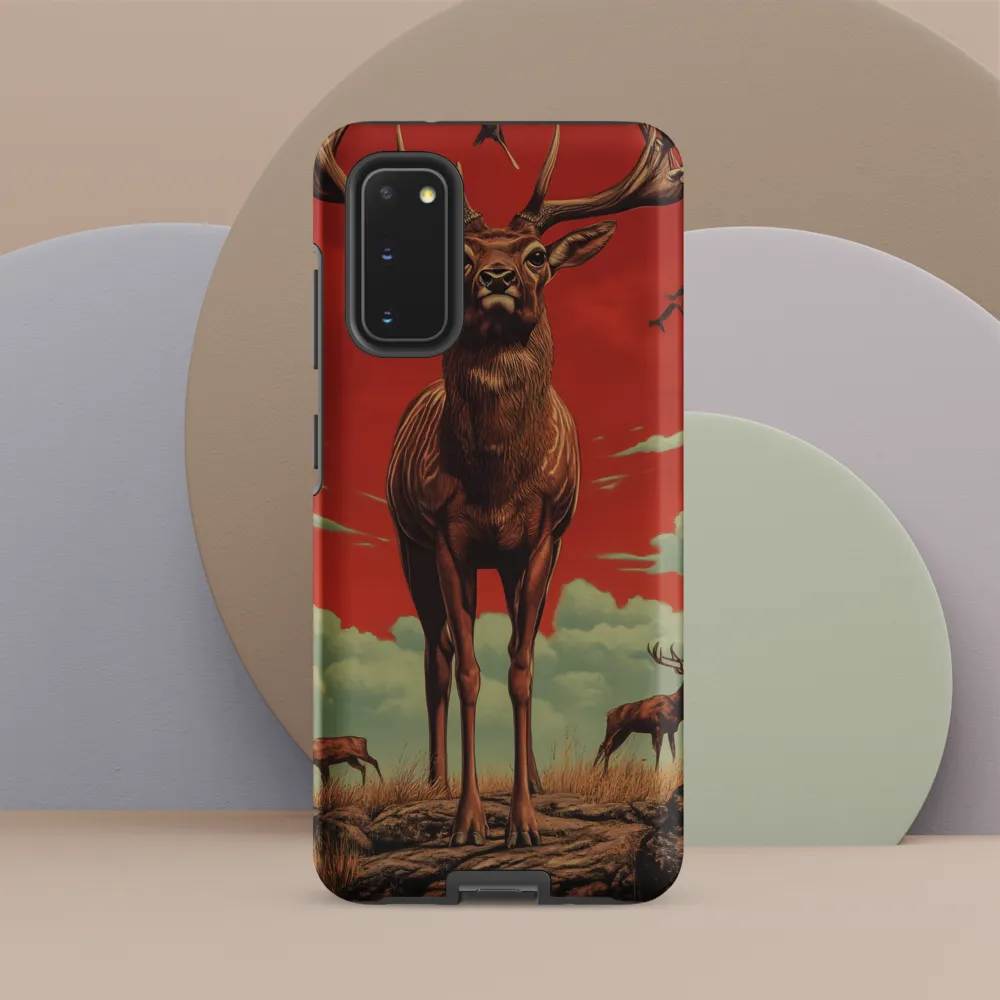 Majesty in Red: The Stalwart Stag