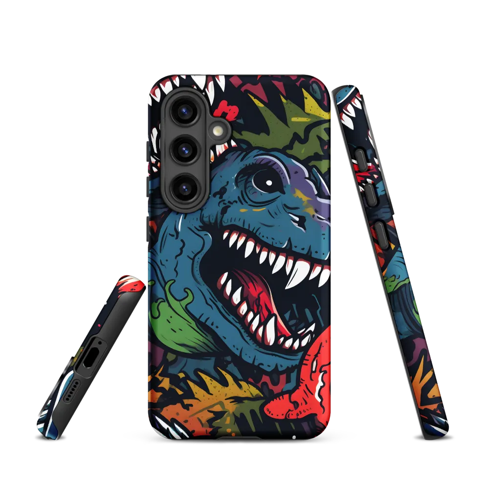 Dino Mania: A Colorful Frenzy