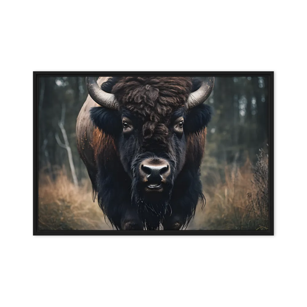 Majesty in the Wilderness | Canvas with Black Frame | 20″×30″