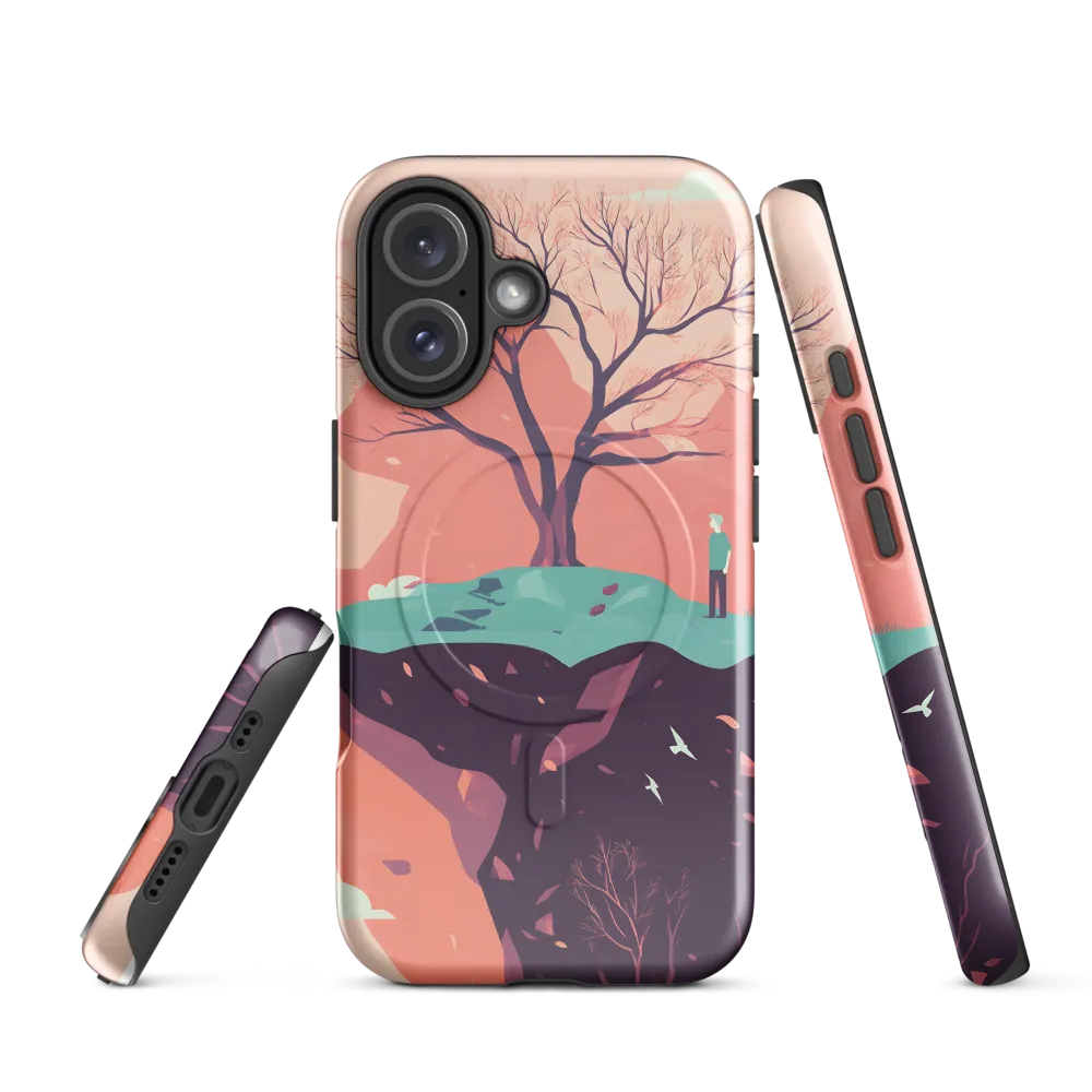Contemplating Solitude | Phone Case |  16 | MagSafe® Tough Case | Glossy