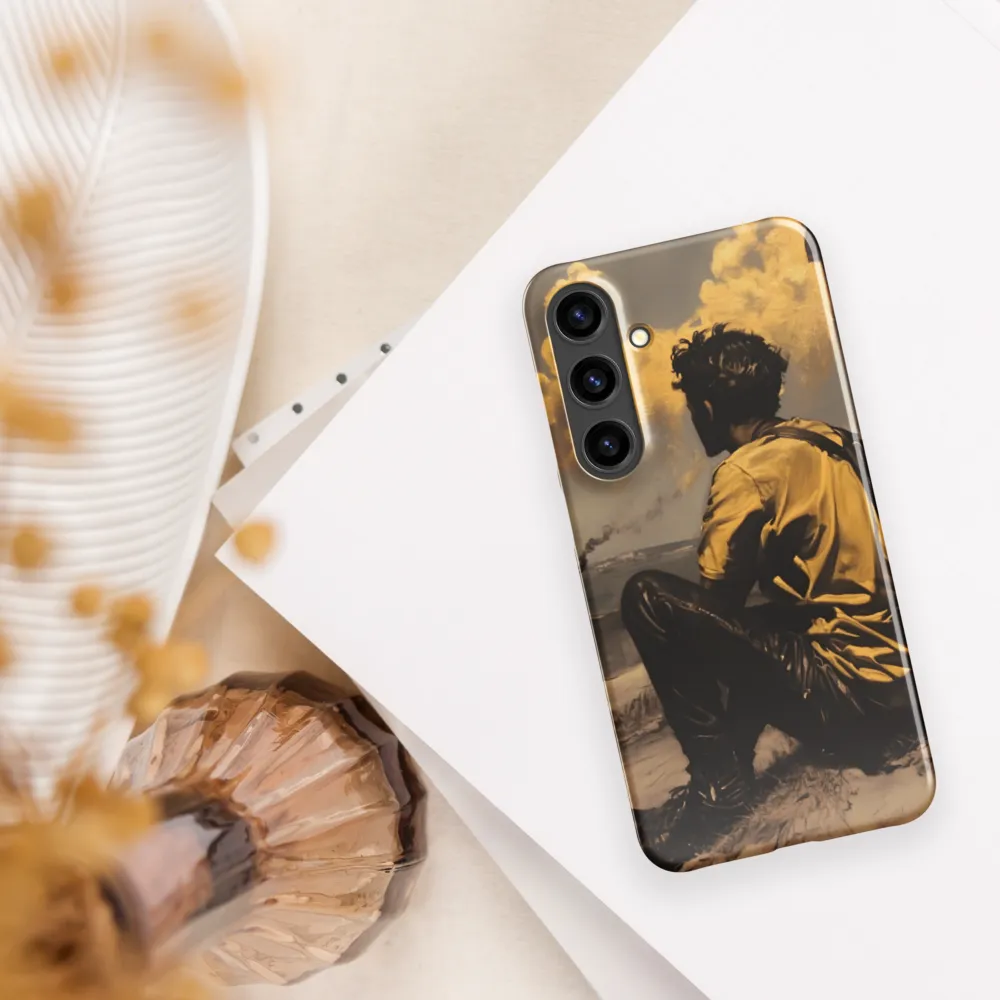 Reflections by the Shore | Phone Case |  S24 Plus | Snap Case | Glossy
