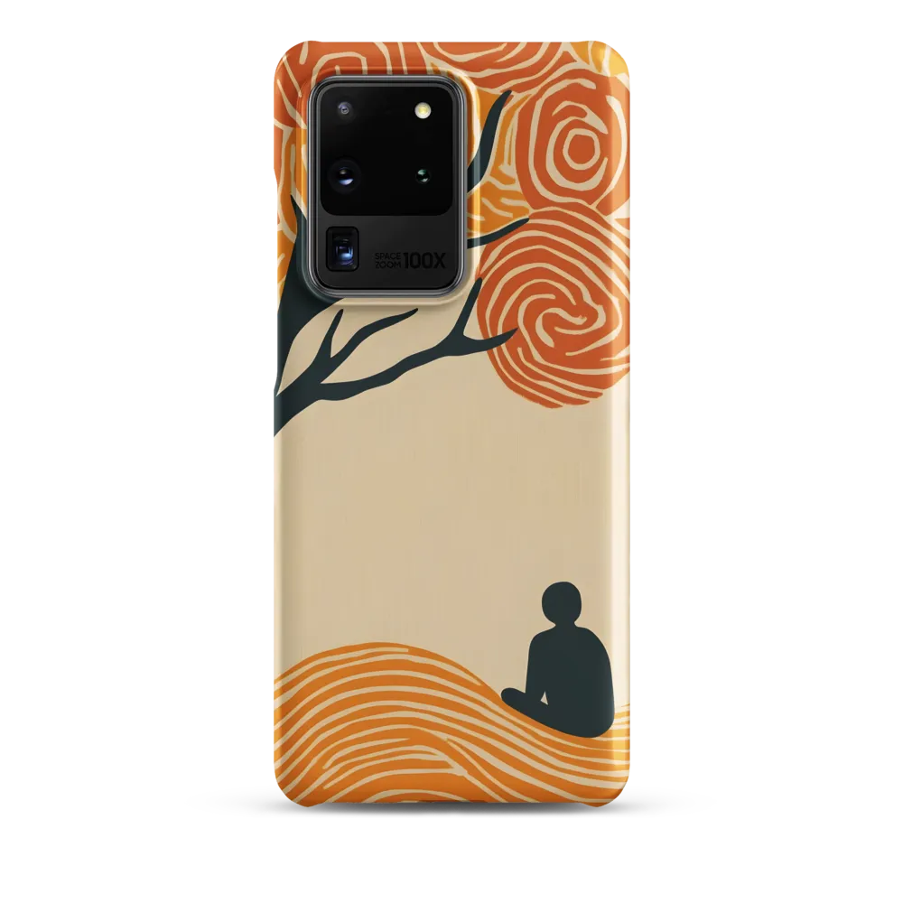 Silent Reflections under Swirling Leaves | Phone Case |  S20 Ultra | Snap Case | Matte
