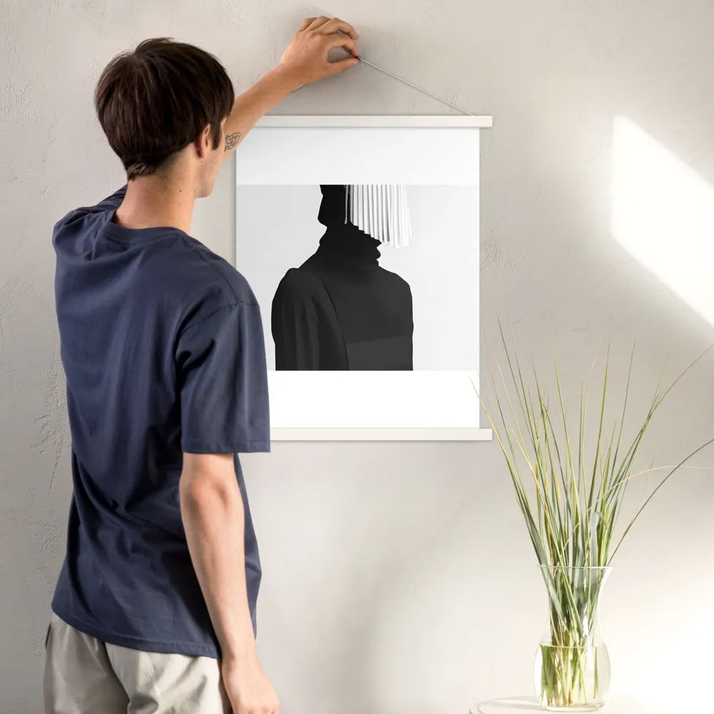 Veil of Mystery | Poster With White Wood Hanger | 18″×24″