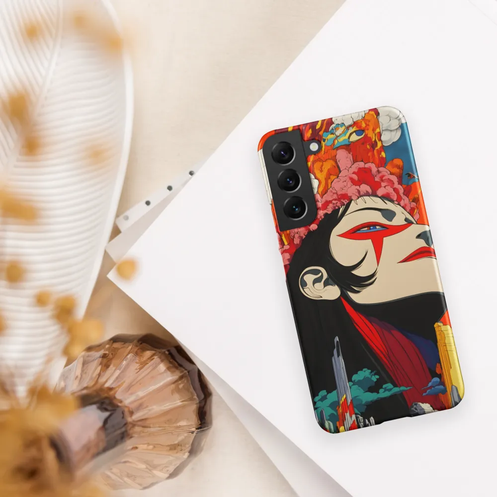 Eruption of Power | Phone Case |  S22 Plus | Snap Case | Matte