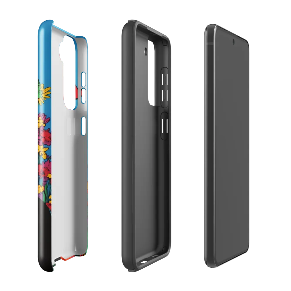Botanical Elegance | Phone Case |  S21 FE | Tough Case | Glossy