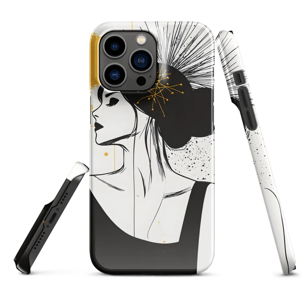 Ethereal Elegance | Phone Case |  14 Pro Max | Snap Case | Glossy