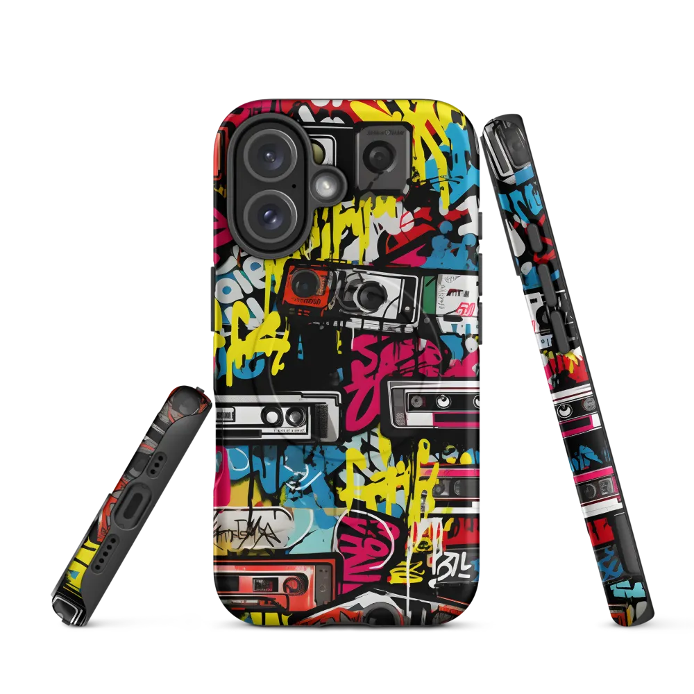 Urban Nostalgia: A Retro Cassette Explosion