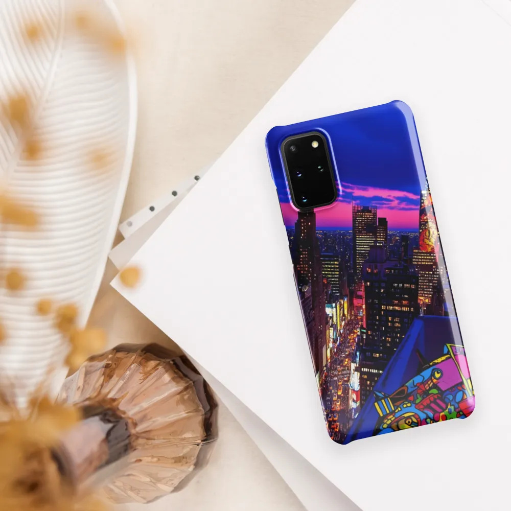 Neon Twilight: A City in Vibrance
