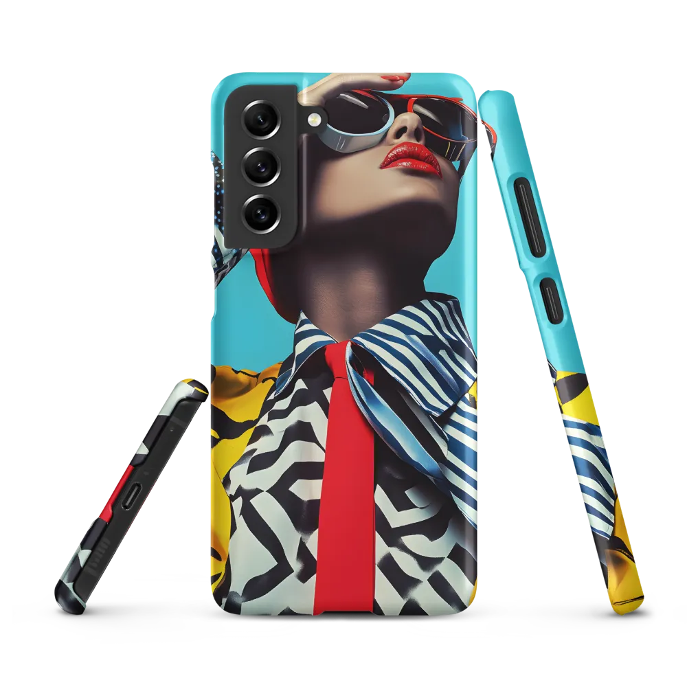 Chic Confidence in Bold Patterns