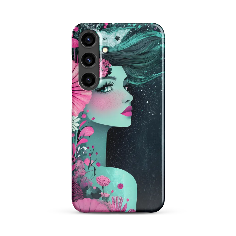 Floral Harmony: Portrait of Serenity