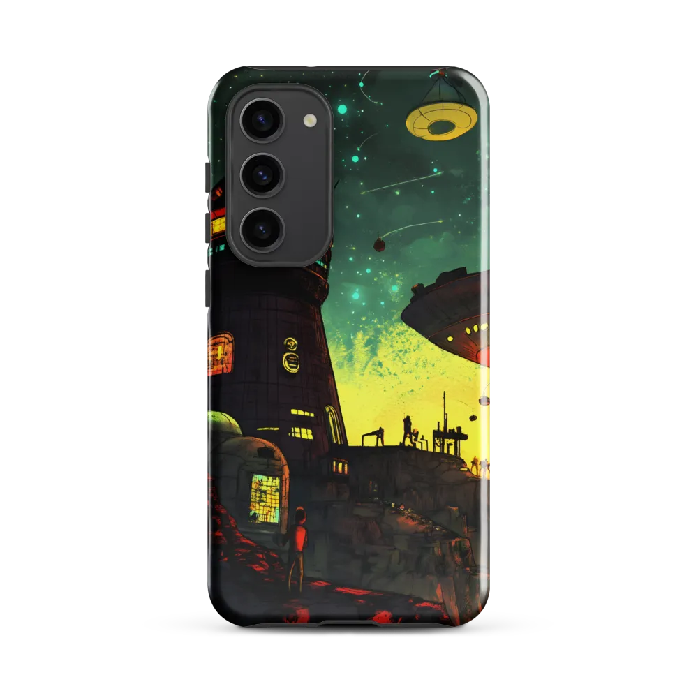 Futuristic Horizons: A Glimpse into Tomorrow | Phone Case |  S23 Plus | Tough Case | Glossy