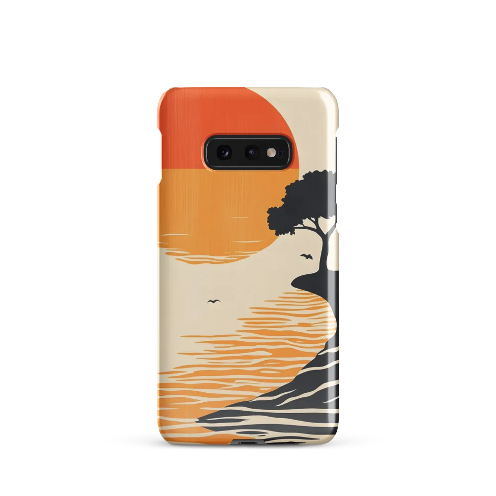 Serene Sunset | Phone Case |  S10e | Snap Case | Glossy