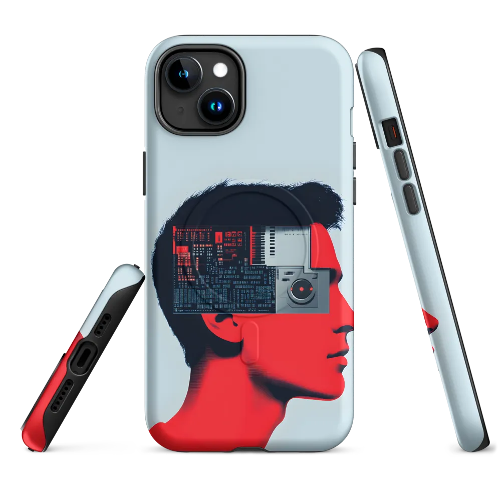 Mindscape of Technology | Phone Case |  15 Plus | MagSafe® Tough Case | Matte
