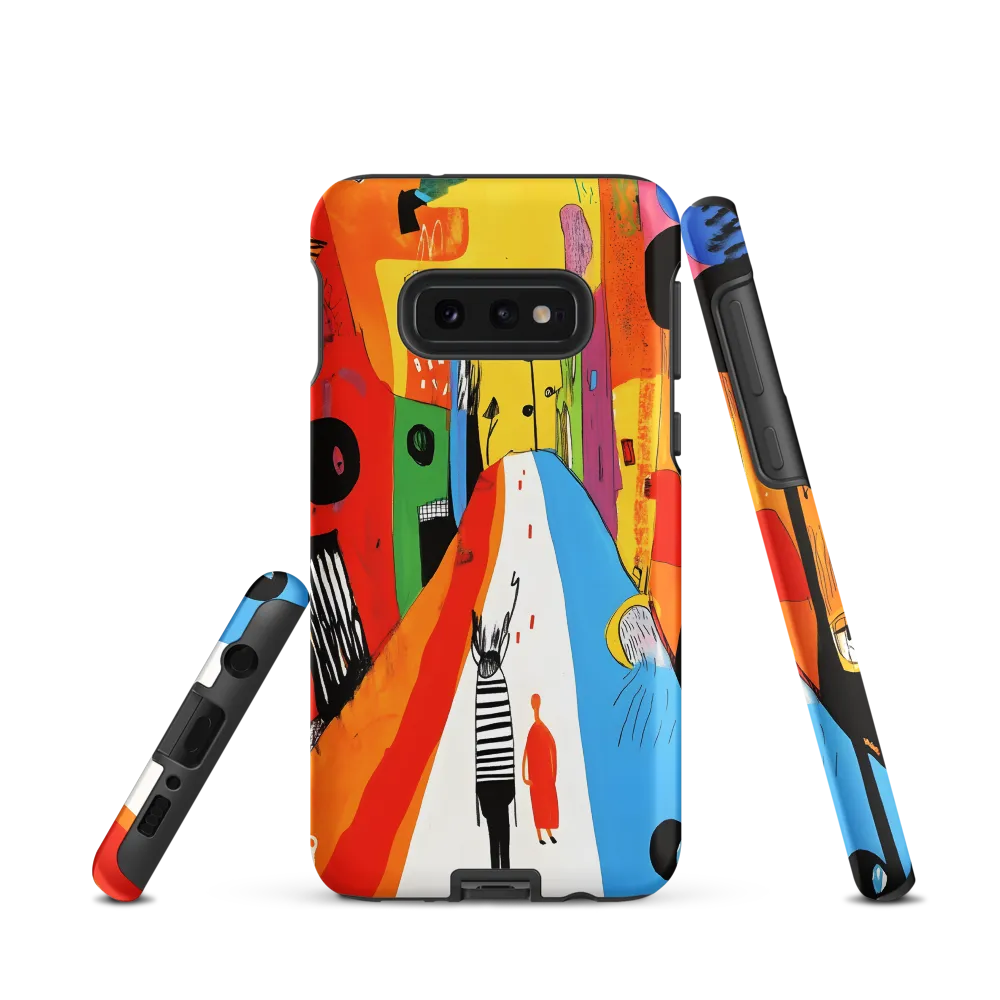 Vibrant Urban Journey | Phone Case |  S10e | Tough Case | Matte