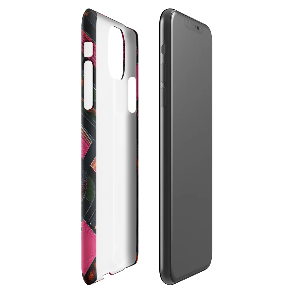 Urban Floral Symphony | Phone Case |  11 Pro Max | Snap Case | Glossy