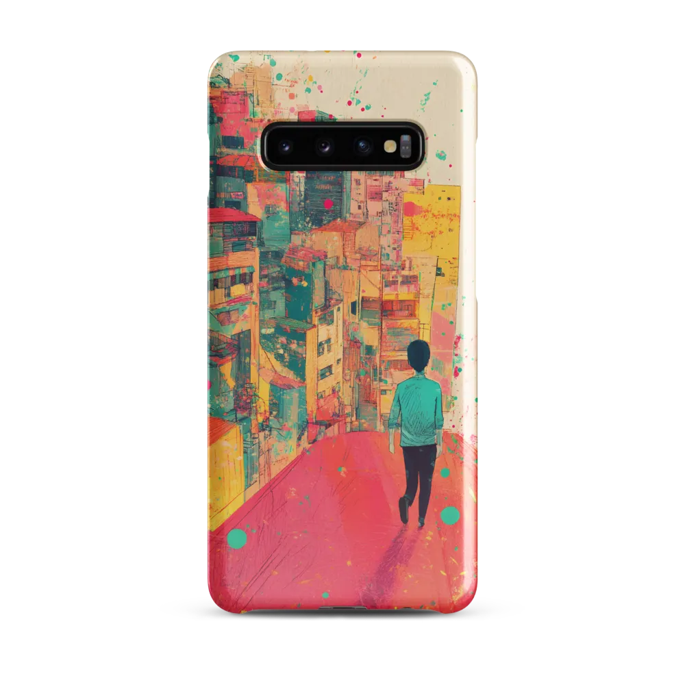 Urban Dreams: A Journey Through Color | Phone Case |  S10 Plus | Snap Case | Glossy