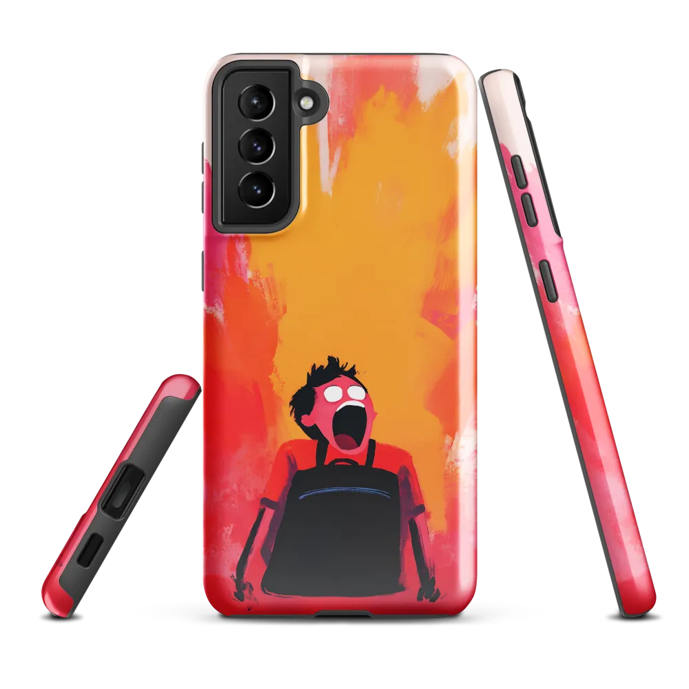 Eruption of Emotions | Phone Case |  S21 Plus | Tough Case | Glossy