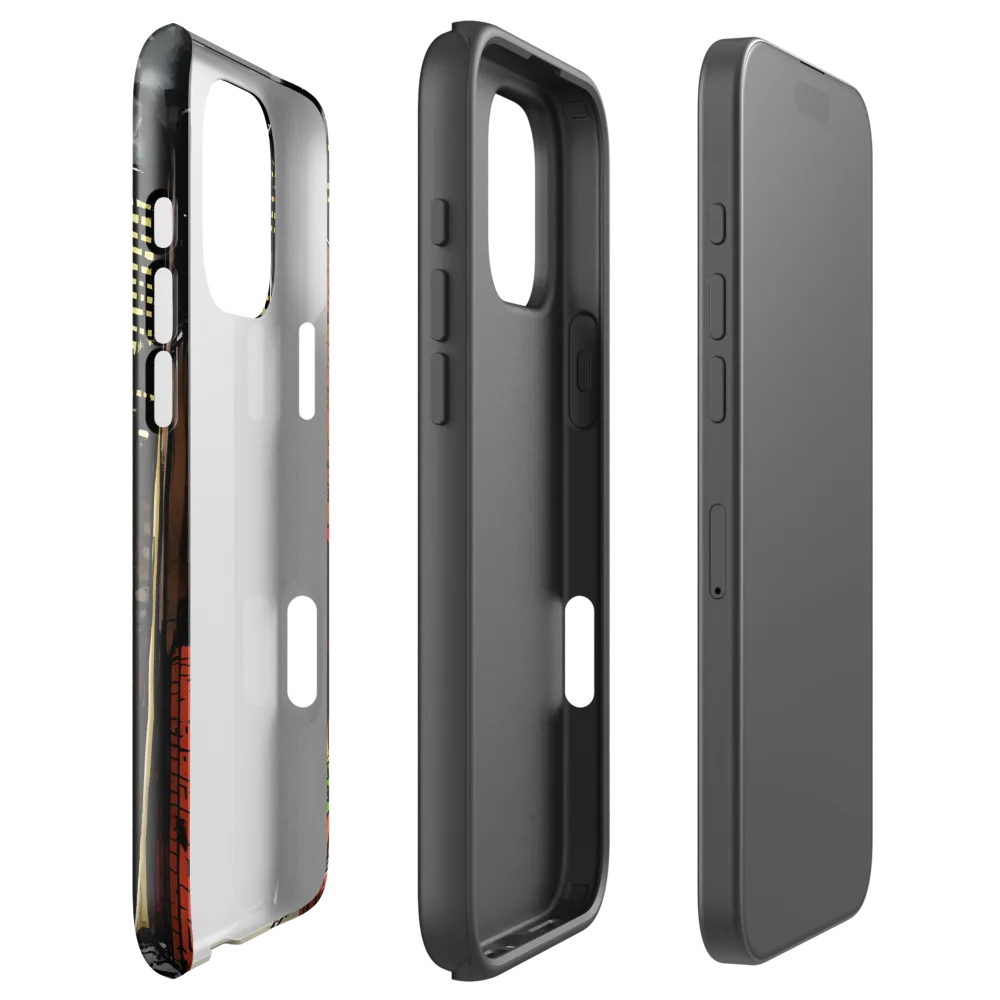 Nocturnal Cityscape: The Hidden Alley | Phone Case |  16 Pro Max | Tough Case | Glossy