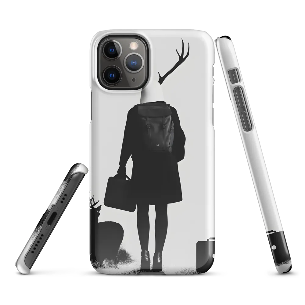 Antlered Reflections | Phone Case |  11 Pro | Snap Case | Glossy